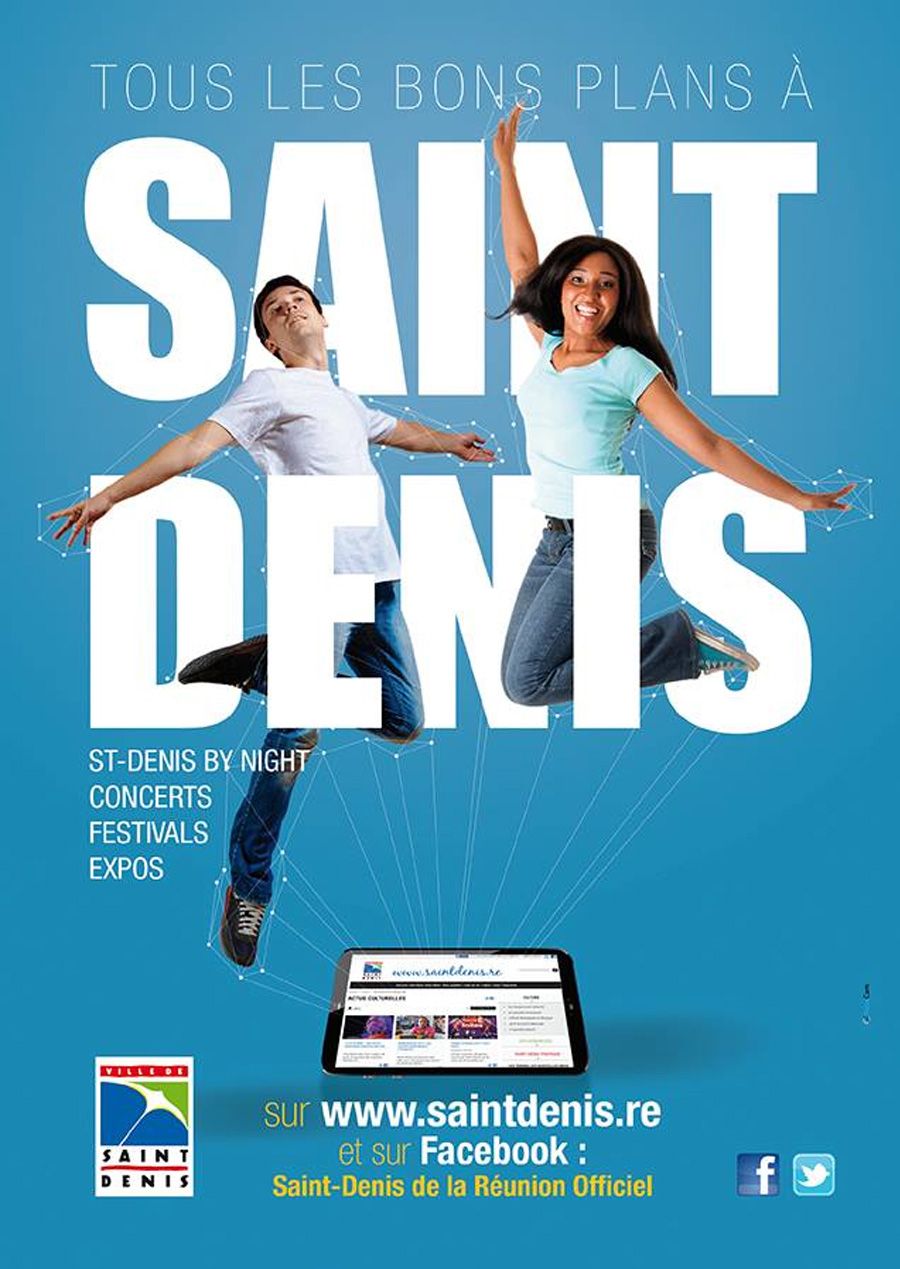 Flyer Mairie Saint-Denis Réunion - Novacom